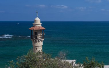 eski jaffa deniz manzarası 