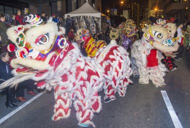Çin yeni yılı parade