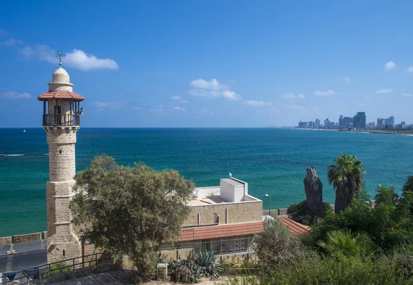 Paisaje marino de Tel aviv — Foto de Stock