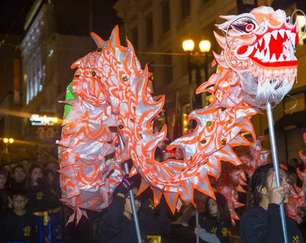 Desfile de ano novo chinês — Fotografia de Stock