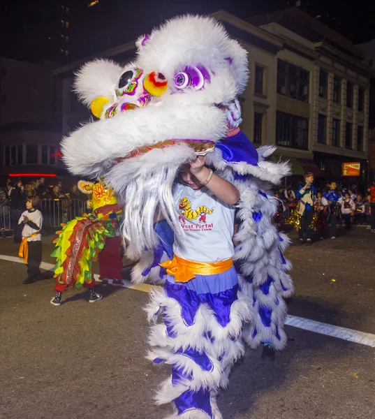 Desfile de año nuevo chino — Foto de Stock