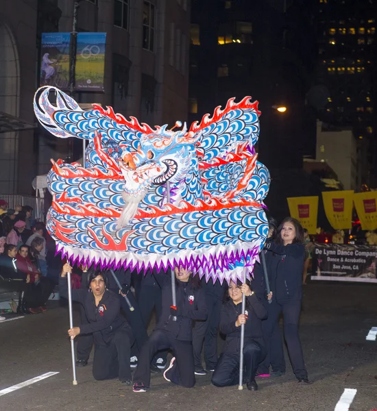 Desfile de año nuevo chino — Foto de Stock