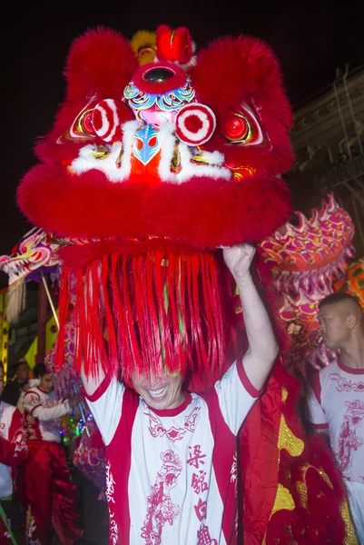 Desfile de ano novo chinês — Fotografia de Stock