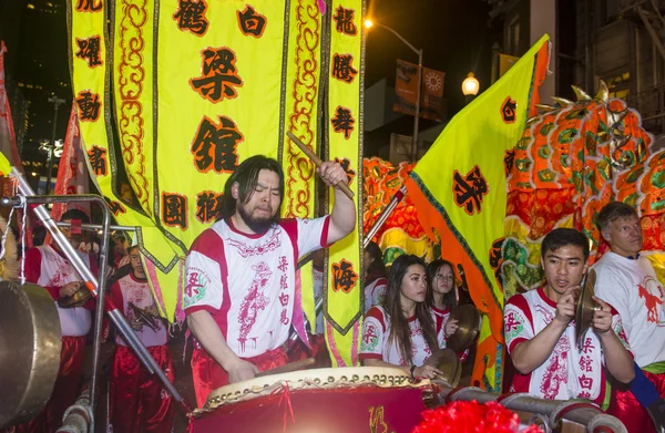 Desfile de año nuevo chino — Foto de Stock