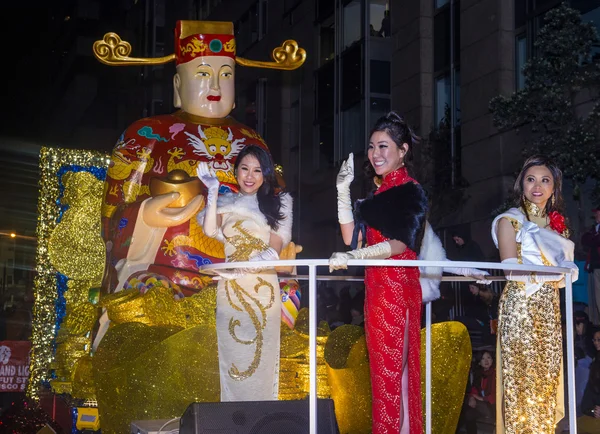 Κινέζικη Πρωτοχρονιά παρέλαση — Φωτογραφία Αρχείου