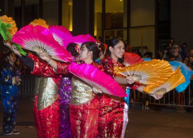 Çin yeni yılı parade