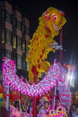 Çin yeni yılı parade