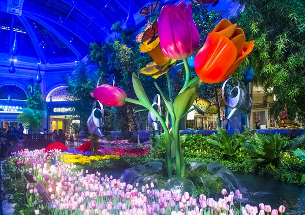 Bellagio Hotel Conservatory & Botanical Gardens — Stock Photo, Image