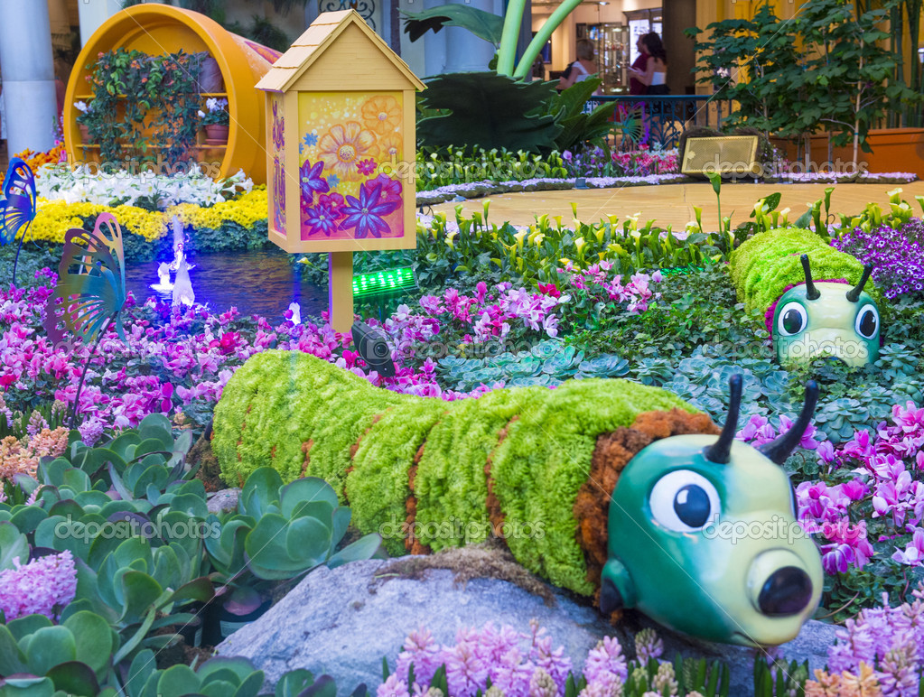 Bellagio hotel wintergarten & amp; botanischer garten — Redaktionelles