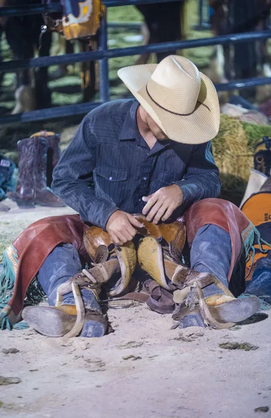 Helldorado dagen rodeo — Stockfoto