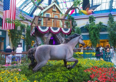 Bellagio Hotel Konservatuarı ve Botanik Bahçeleri