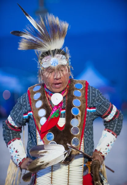 Paiute Stamm pow wow — Stockfoto