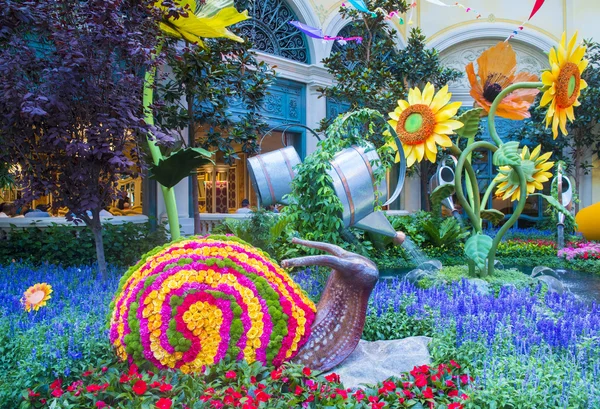 Bellagio hotel wintergarten & botanischer garten — Stockfoto