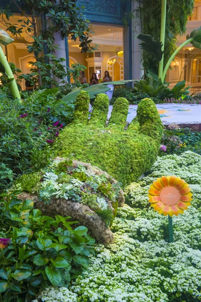 Bellagio Hotel Conservatory & Botanical Gardens — Stock Photo, Image