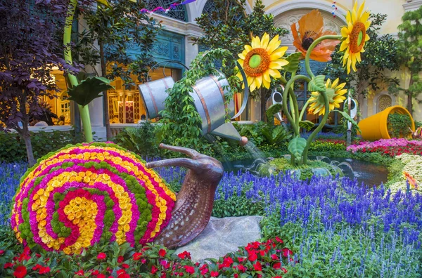 Bellagio Hotel Conservatory & Botanical Gardens — Stock Photo, Image