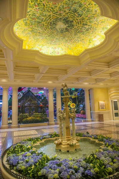 Bellagio Hotel Conservatorium & botanische tuinen — Stockfoto