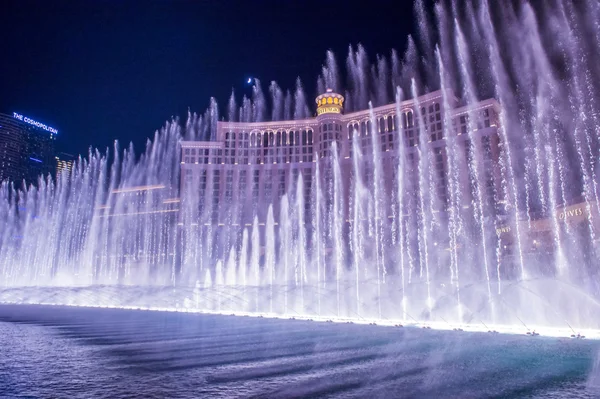 Las Vegas , Bellagio fountains — Stock Photo, Image