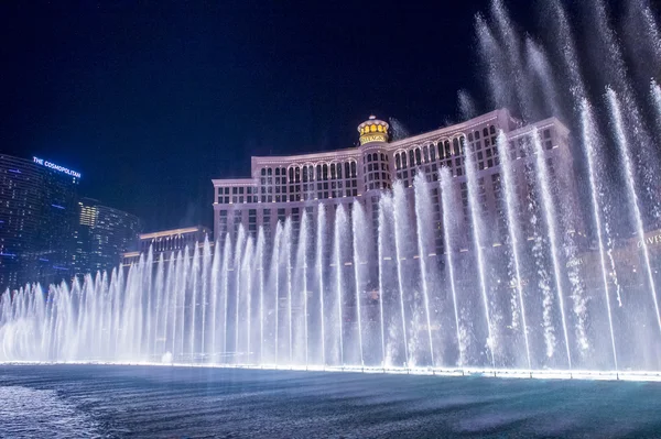 Las Vegas, fuentes de Bellagio — Foto de Stock