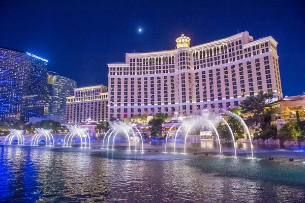 Las Vegas , Bellagio fountains — Stock Photo, Image