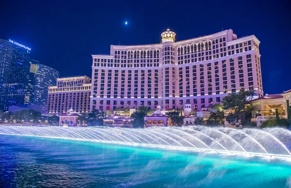 Las vegas, bellagio fonteinen — Stockfoto