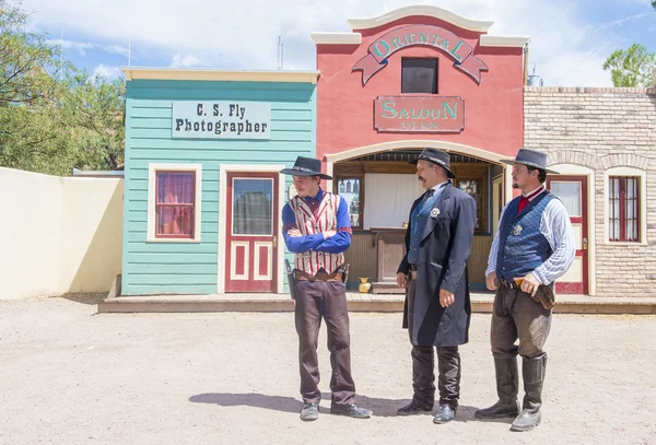 OK Corral gunfight — Stock Photo, Image