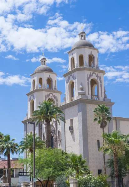 Die kathedrale des heiligen Augustin in tucson — Stockfoto