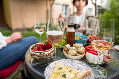 Doğada nefis bir yemek.