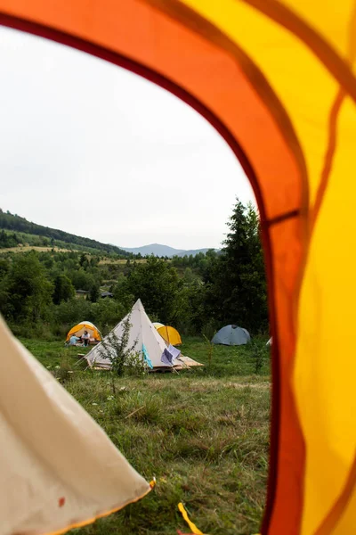 Rest Camping Tents — ストック写真