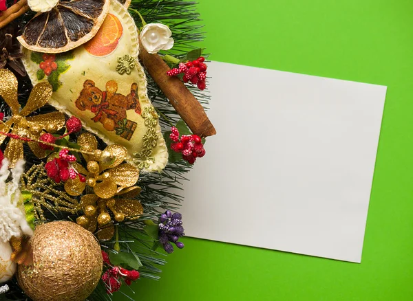 Christmas letter. Holiday card — Stock Photo, Image