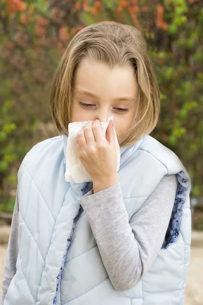 Allergic rhinitis — Stock Photo, Image