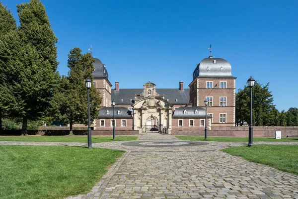 A történelmi kastély Ahaus-Vesztfália, Németország — Stock Fotó