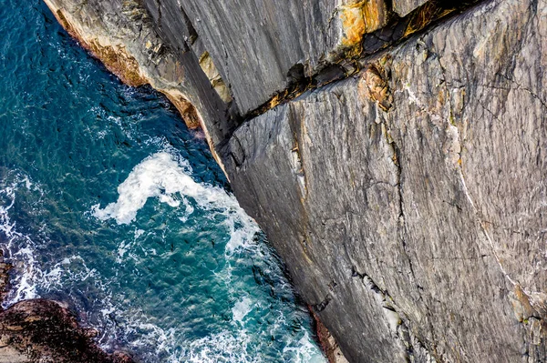 Veduta aerea della costa di Dawros nella contea di Donegal - Irlanda — Foto Stock