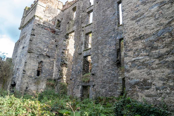 The remains of Raphoe castle in County Donegal - Ireland — Stock Photo, Image