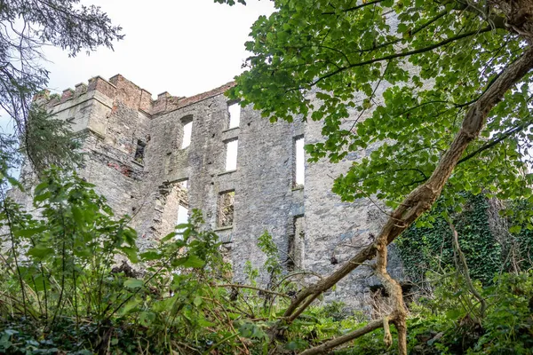Kvarlevorna av Raphoe slott i grevskapet Donegal - Irland — Stockfoto