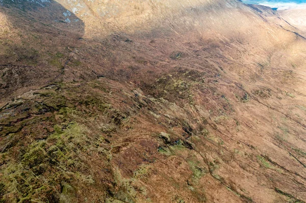 Flygfoto över Muckish Mountain i grevskapet Donegal - Irland — Stockfoto