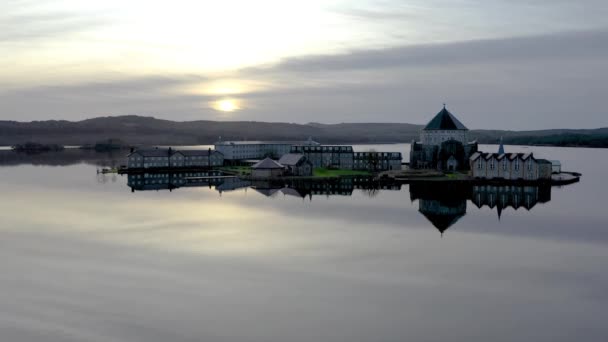 Donegal, İrlanda 'daki güzel Lough Derg — Stok video