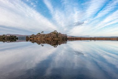 Donegal, İrlanda 'daki güzel Lough Derg