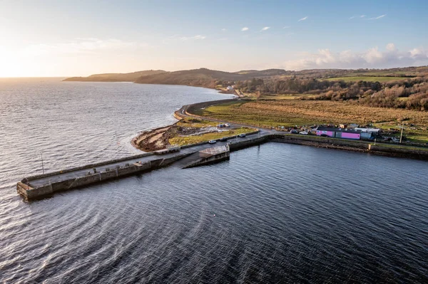 De pier in Mountcharles in county Donegal - Ierland. — Stockfoto