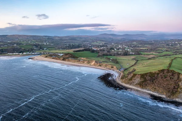 Aerial view of Inver in Mountcharles in County Donegal - Ireland. — Stock Photo, Image
