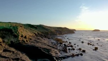 Donegal, İrlanda 'da Mountcharles' ın güzel kartallar yuvası..