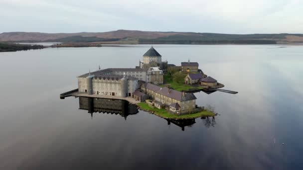 Donegal, İrlanda 'daki güzel Lough Derg — Stok video