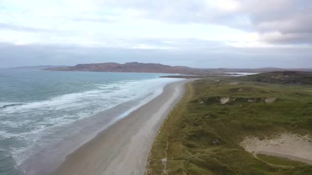Dooey beach by Lettermacaward in County Donegal - Irlande — Video