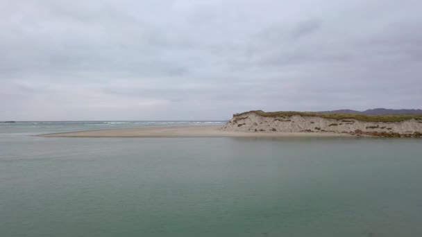 Dooey beach by Lettermacaward in County Donegal - Ιρλανδία — Αρχείο Βίντεο