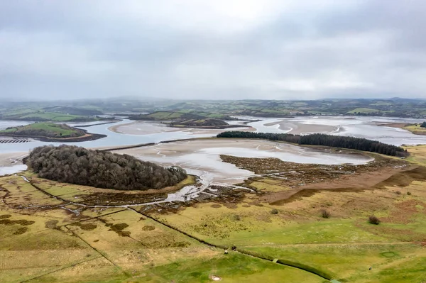 Veduta aerea di Murvagh nella contea di Donegal, Irlanda — Foto Stock