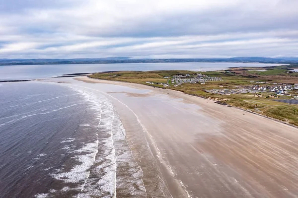 Aerial view of Golf site in Ireland — Stock Photo, Image