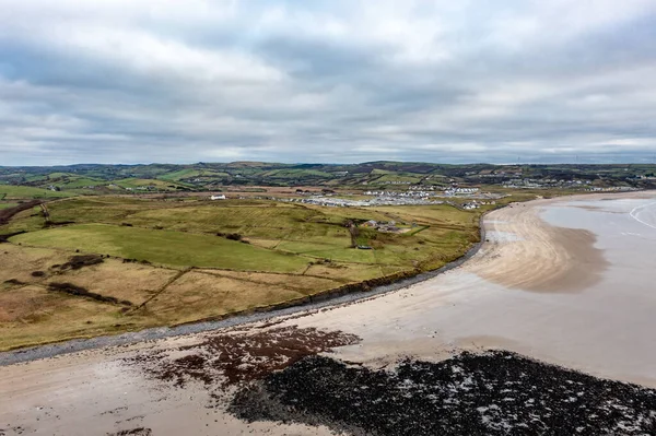 Aerial view of Golf site in Ireland — Stock Photo, Image