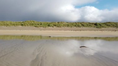 Portnoo, Narin 'deki kumullar, County Donegal, İrlanda' daki plajlar.