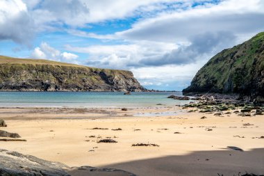 Donegal ilçesindeki Silver Strand - İrlanda