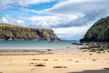 Donegal ilçesindeki Silver Strand - İrlanda