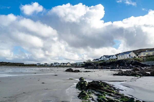 Narin in in County Donegal, Irland, sett från stranden — Stockfoto